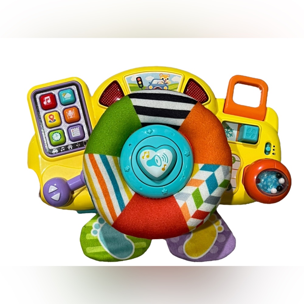 VTech Baby Bopping & Cruising Baby Driver Plastic, Plush Baby and Toddler Toys